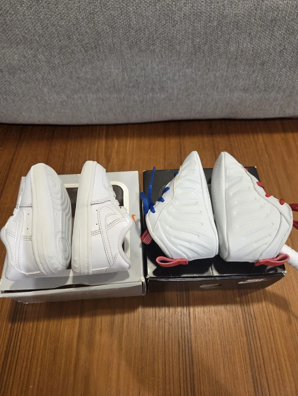Lot of 2 Nike Infant/Toddler Sneakers Size 3C Nike Lil'Posite One & Nike Force 1